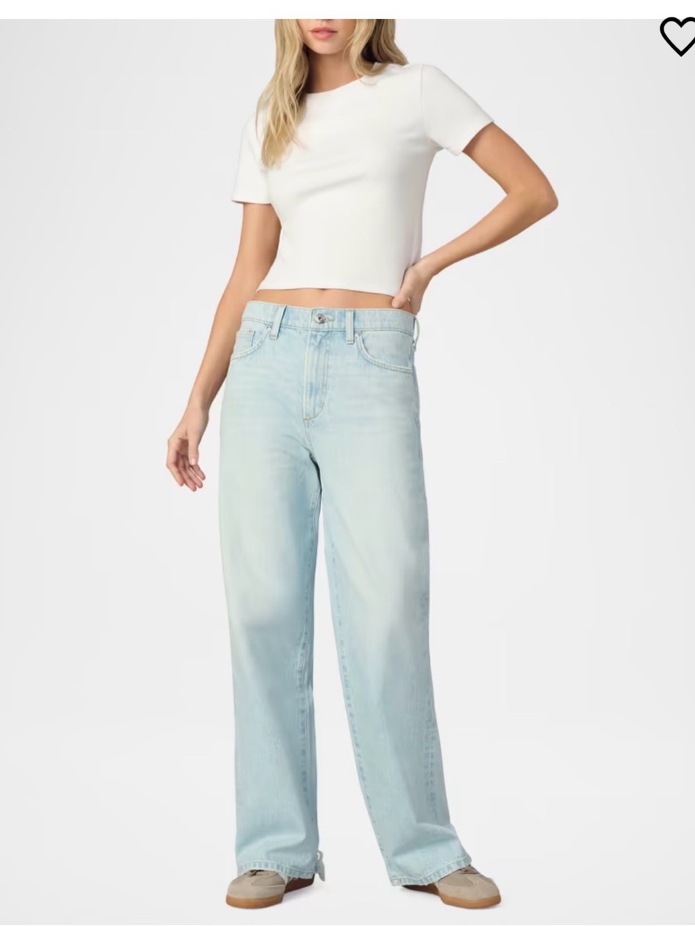 JOE’S RYAN LOW - SLUNG BAGGY LIGHT WASH JEANS SIZE 29 NWT